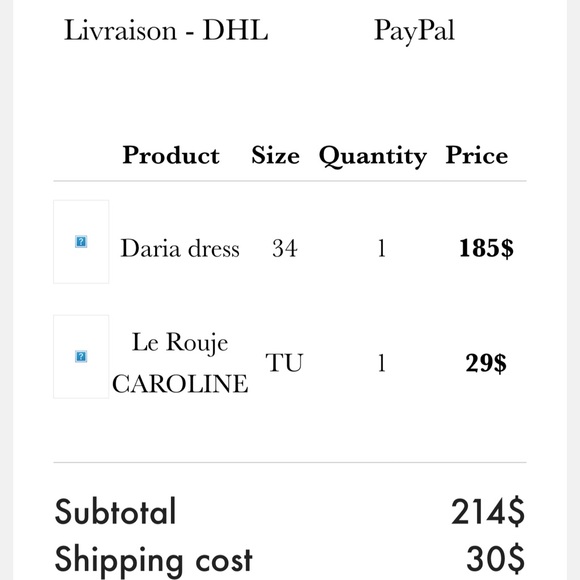 rouje daria dress - Picture 5 of 5